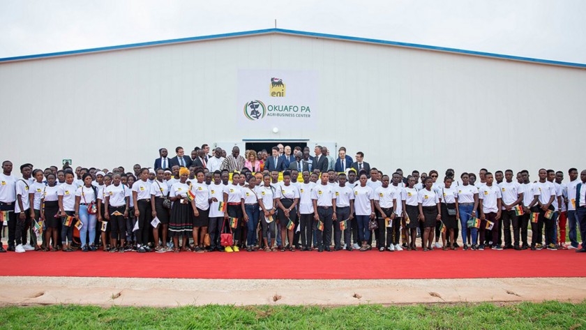 Foto di gruppo dei ragazzi africani che hanno partecipato alla formazione