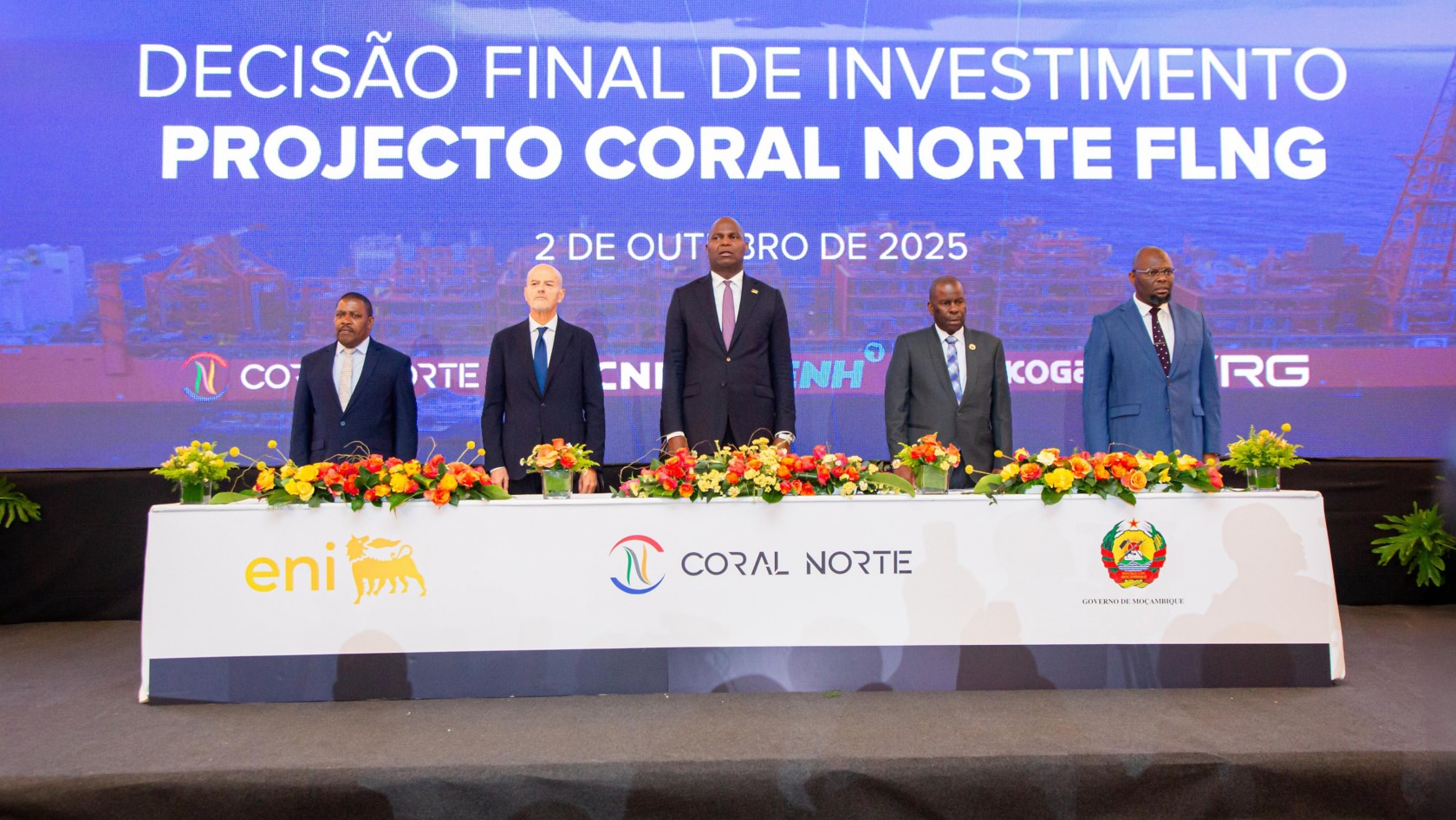 Final Investment Decision for Mozambique’s Coral North project