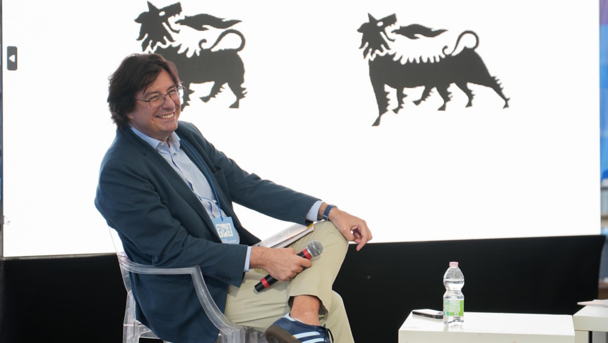 Evento con Antonio Funiciello, Head of Identity Management di Eni, al Festival della Comunicazione di Camogli 2024
