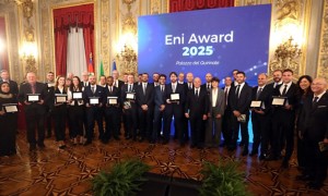 I vincitori della Cerimonia di premiazione di Eni Award 2025