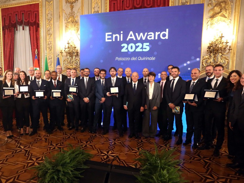 I vincitori della Cerimonia di premiazione di Eni Award 2025