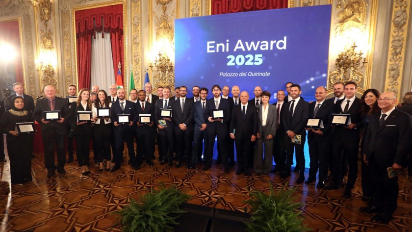 The winners of the Eni Award 2025 Ceremony