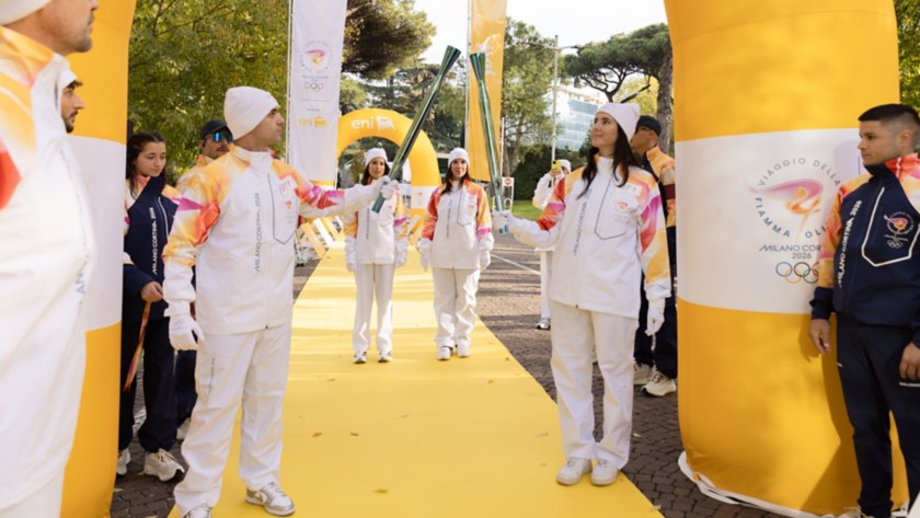 Il passaggio della Torcia Olimpica e Paralimpica a Roma