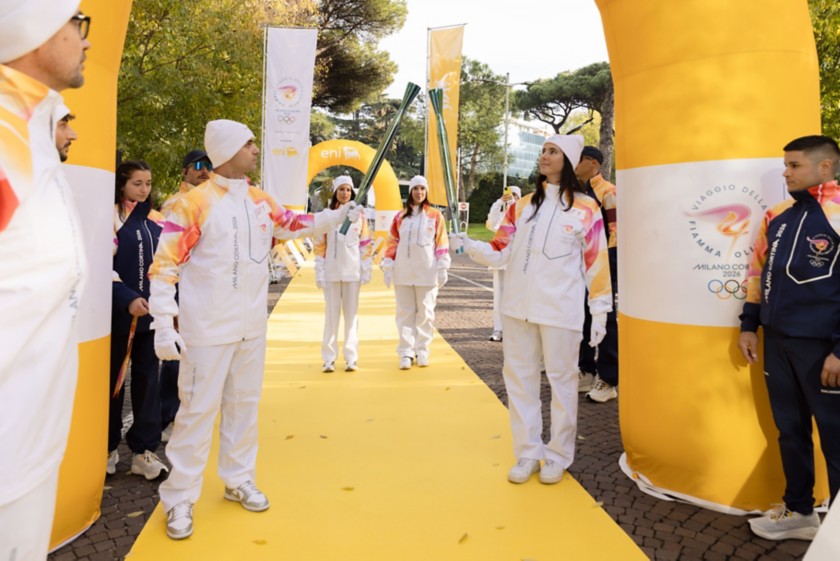 Il passaggio della Torcia Olimpica e Paralimpica a Roma