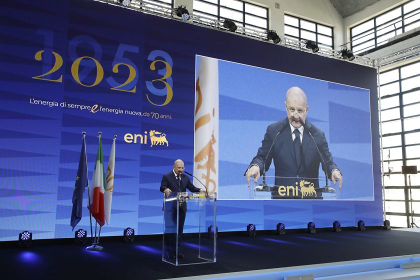 Speech by Giuseppe Zafarana, Chairman of the Board of Directors of Eni.