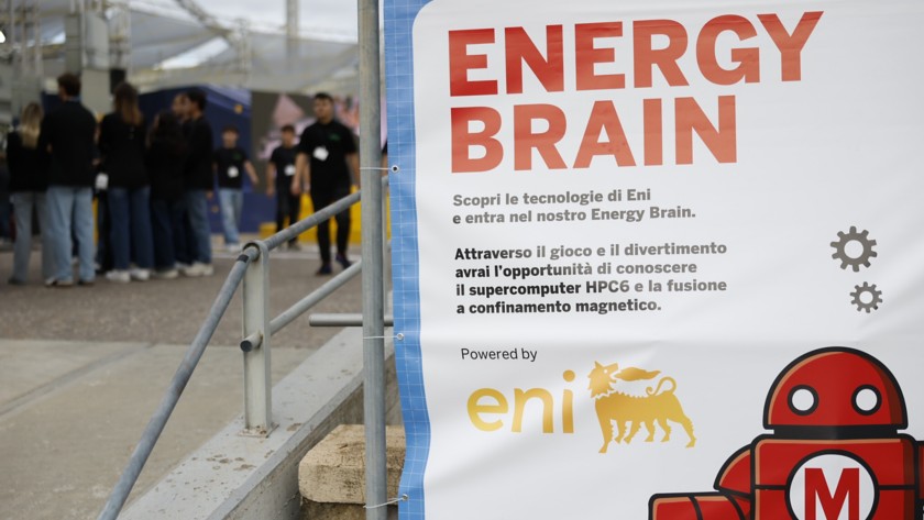 Pannello informativo relativo all'installazione Energy Brain