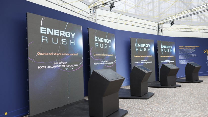 Energy Brain, the interactive journey for visitors