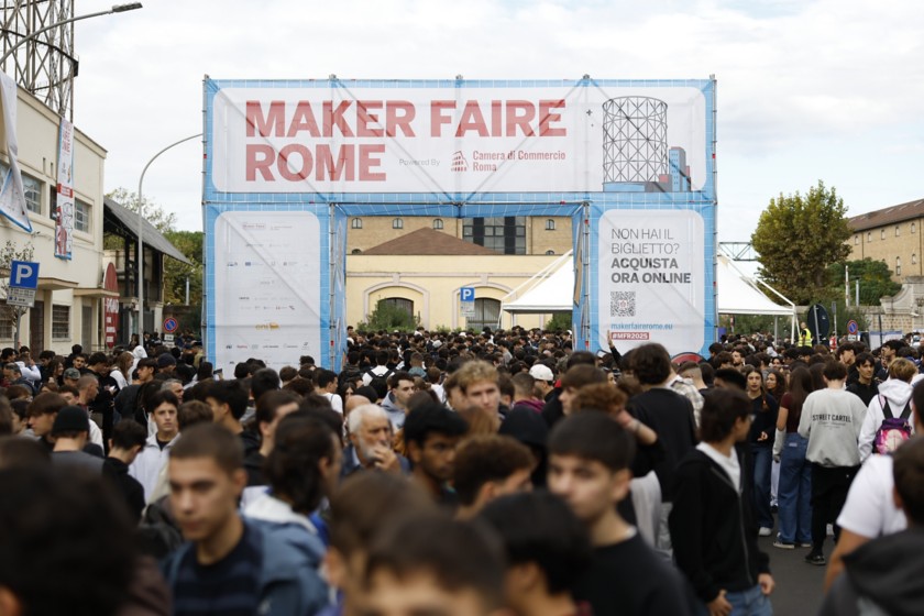 Entrance of Maker Faire Rome 2025