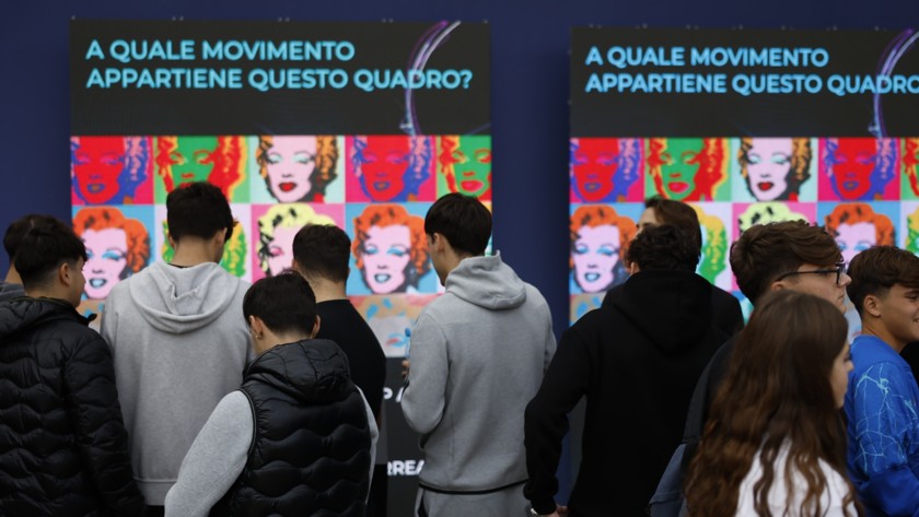Visitors explore Maker Faire Rome 2025