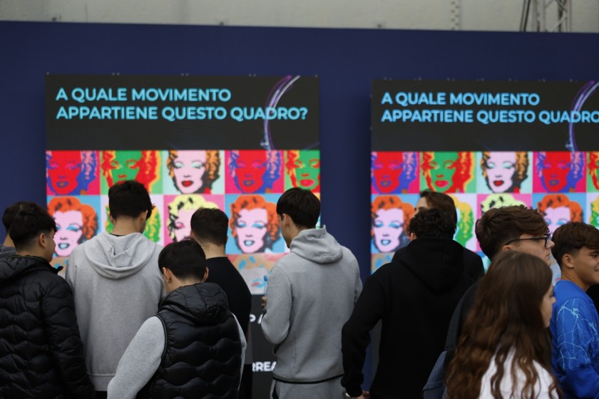 Visitors explore Maker Faire Rome 2025