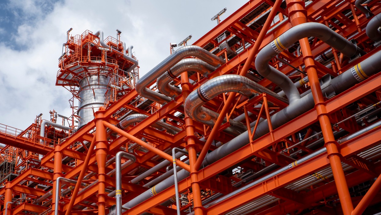 Detail of the ship Coral South by day