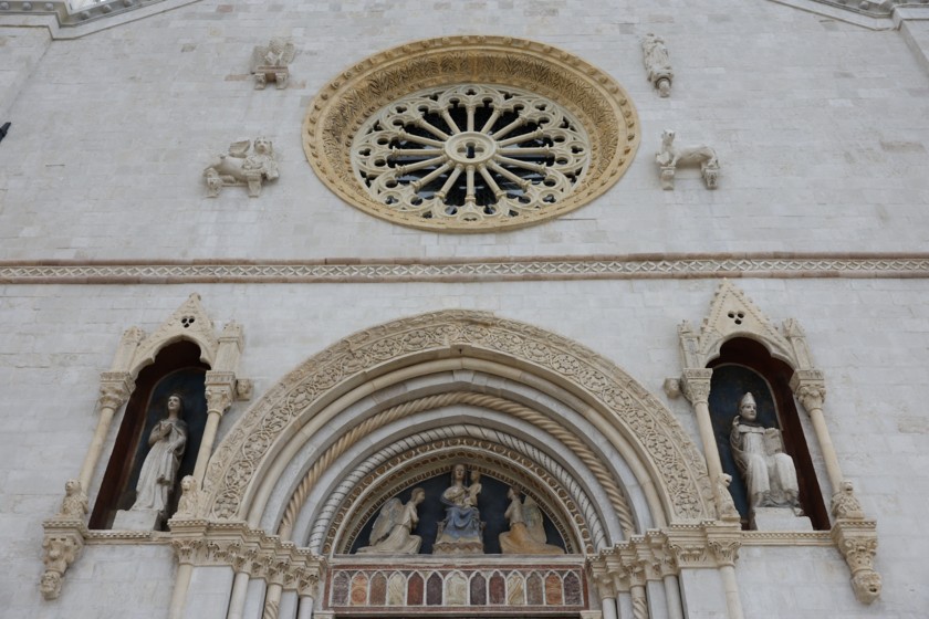 Facade of the Basilica of San Benedetto