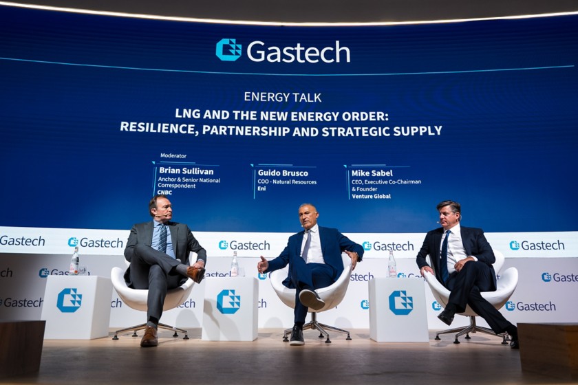 Energy Talk with Guido Brusco, COO Natural Resources of Eni, Mike Sabel, CEO Executive Co-President and Founder, moderated by Brian Sullivan, Anchor & Senior National Correspondent CNBC