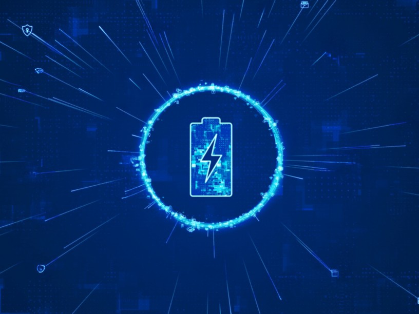 Batteria in grafica