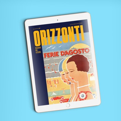 Cover orizzonti 67 dentro ipad