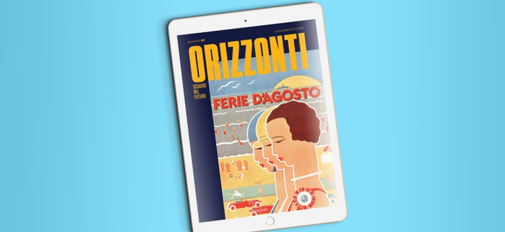 Cover orizzonti 67 dentro ipad