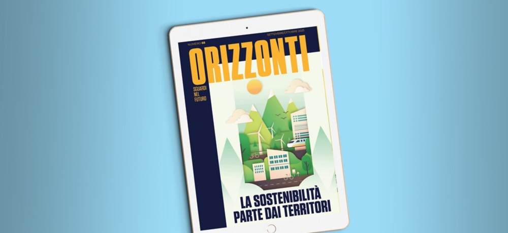Cover orizzonti 67 dentro ipad