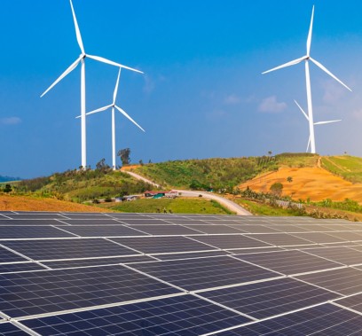 Wind blades and solar panels