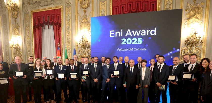 The winners of the Eni Award 2025 Ceremony
