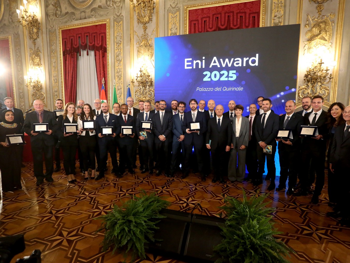 The winners of the Eni Award 2025 Ceremony