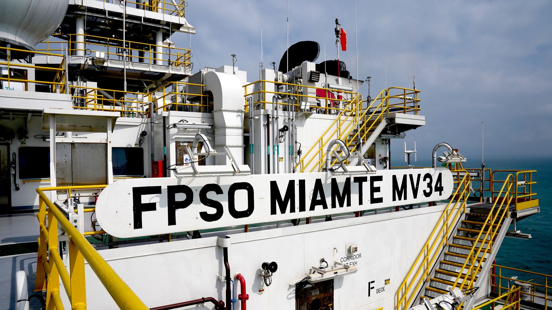Detail of the Fspo Miante ship