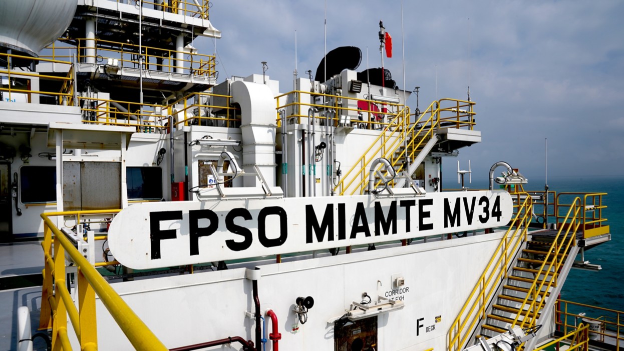 Detail of the Fspo Miamte ship