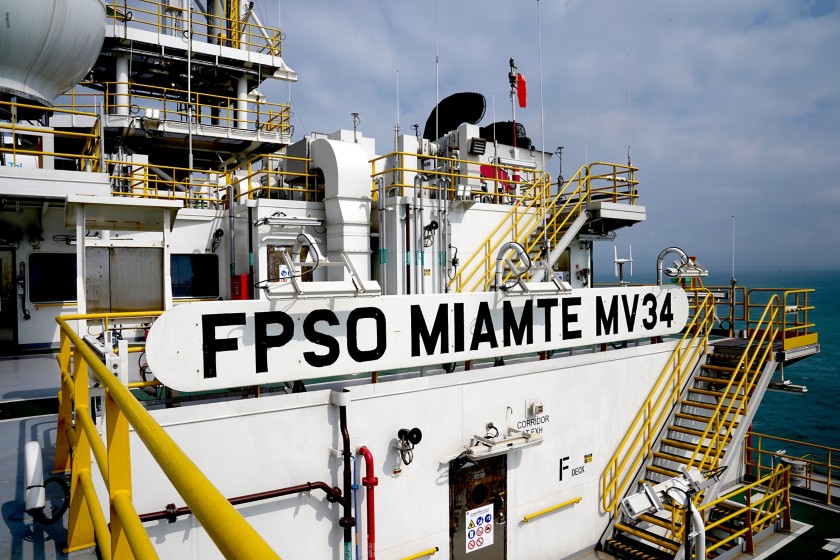 Detail of the Fspo Miante ship