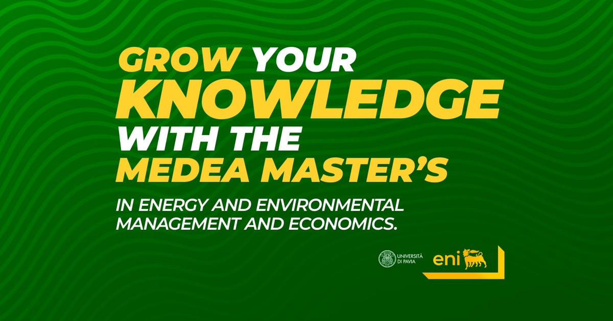 Master MEDEA in Energy and Environmental Management | Eni