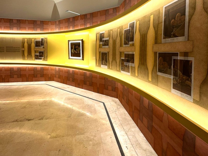 Quadri di Morandi alla mostra di Eni