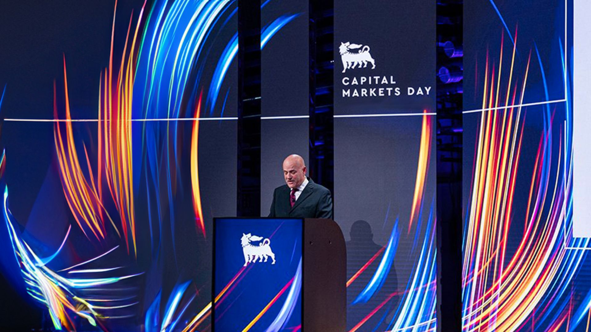 Claudio Descalzi CEO during capital markets