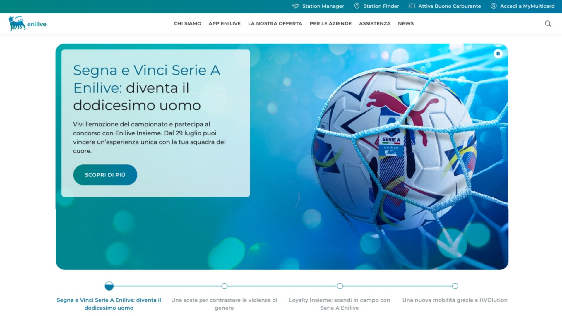 Homepage Enilive
