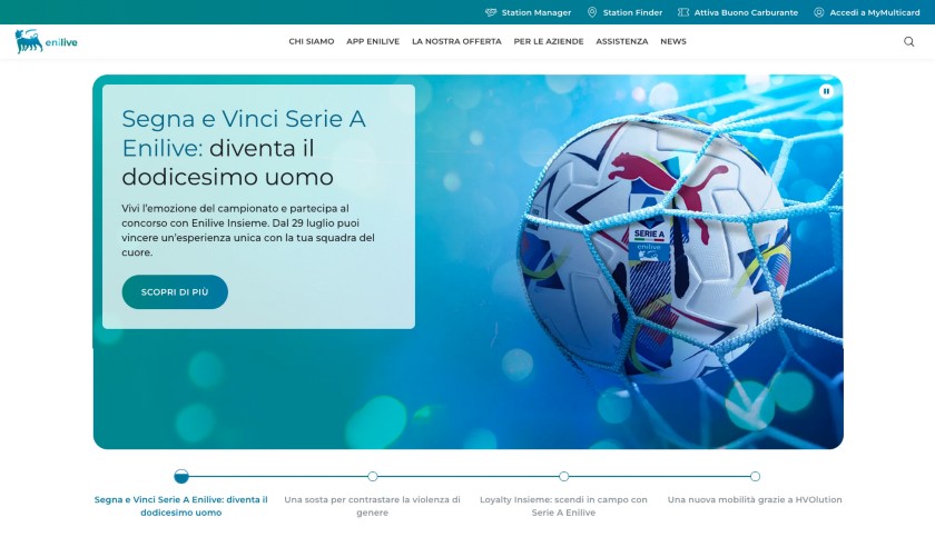 Homepage Enilive
