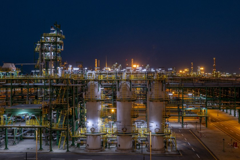 Plant view during the night hours