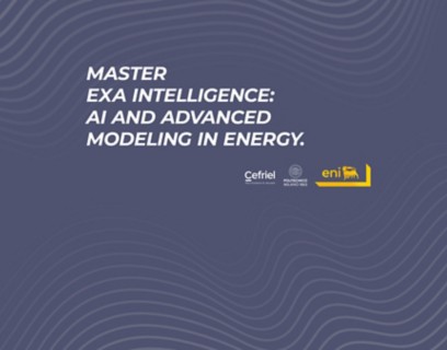 Exa Intelligence: AI and Advanced Modeling in Energy”, con i loghi di Cefriel, Politecnico di Milano ed Eni.