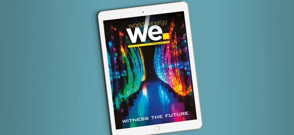 Magazine We visualizzato da ipad 