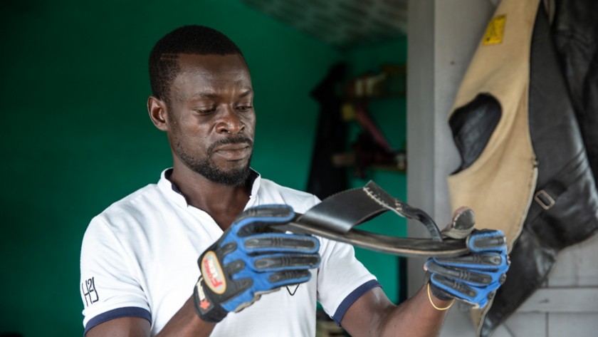 African shoemaker