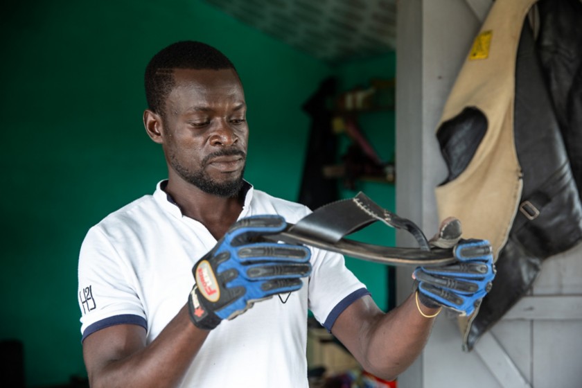 African shoemaker