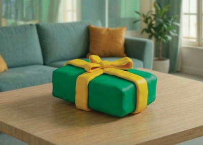 Pacco regalo verde