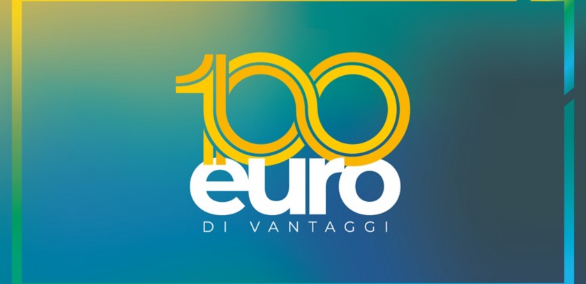 cover 100 euro di vantaggi promozione sanremo 2026