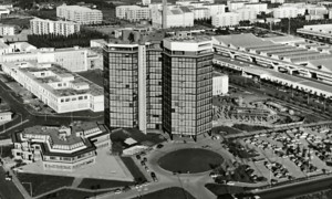 Historical photo of Eni San Donato headquarters