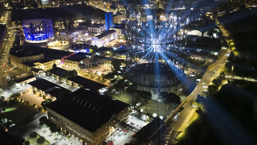 Rome Ostiense Gasometer complex
