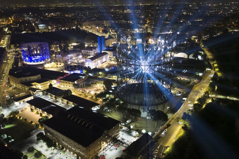 Rome Ostiense Gasometer complex