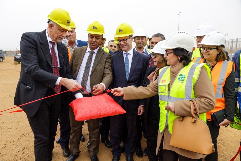 Inaugurazione dell’impianto fotovoltaico in Tunisia