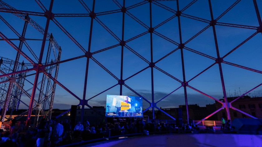The Mater Terrae installation at Videocittà 2023