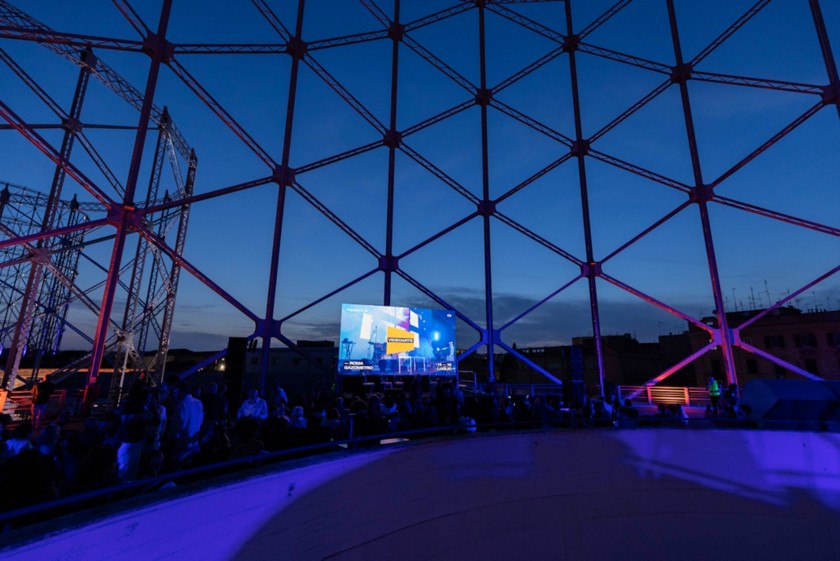 The Mater Terrae installation at Videocittà 2023