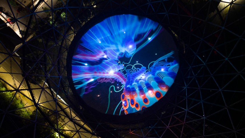 The Mater Terrae installation at Videocittà 2023