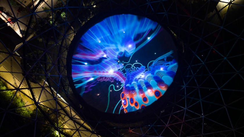 The Mater Terrae installation at Videocittà 2023