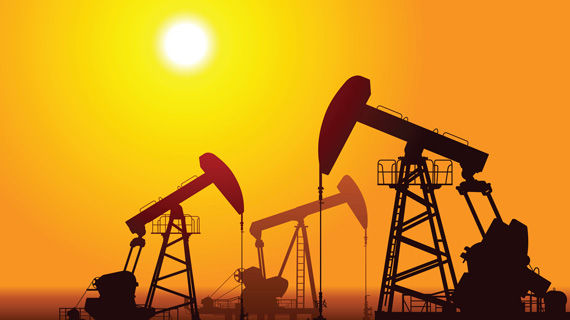 oil derrick pump crude oil