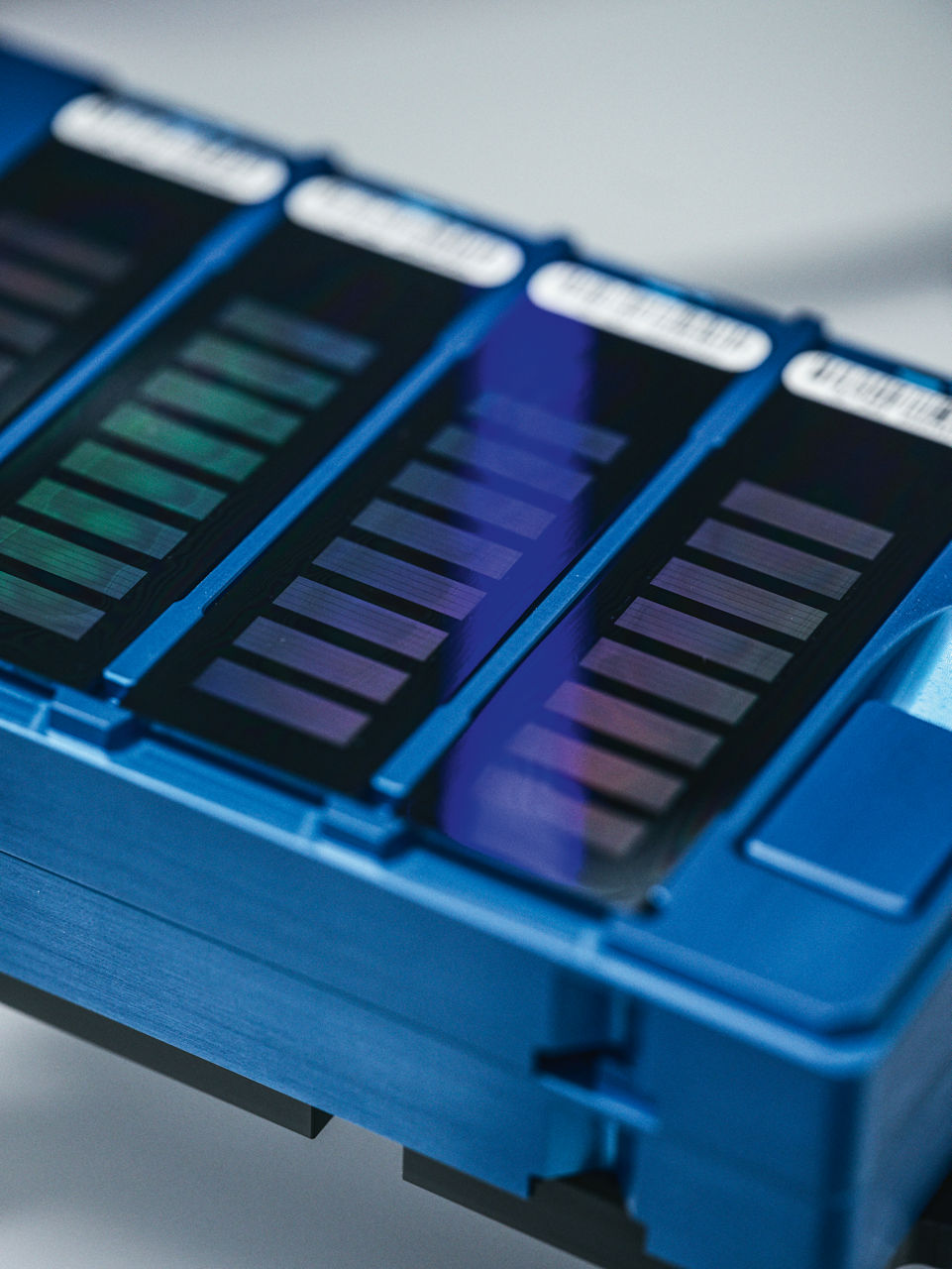 A reader for test chips.