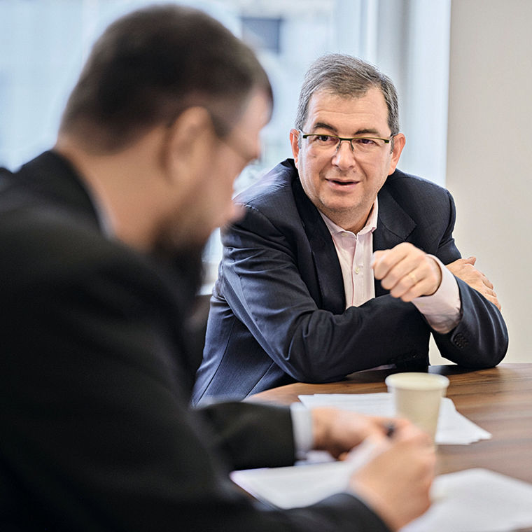 Guillaume Climeau im Gespräch mit Bernd Kaltwaßer